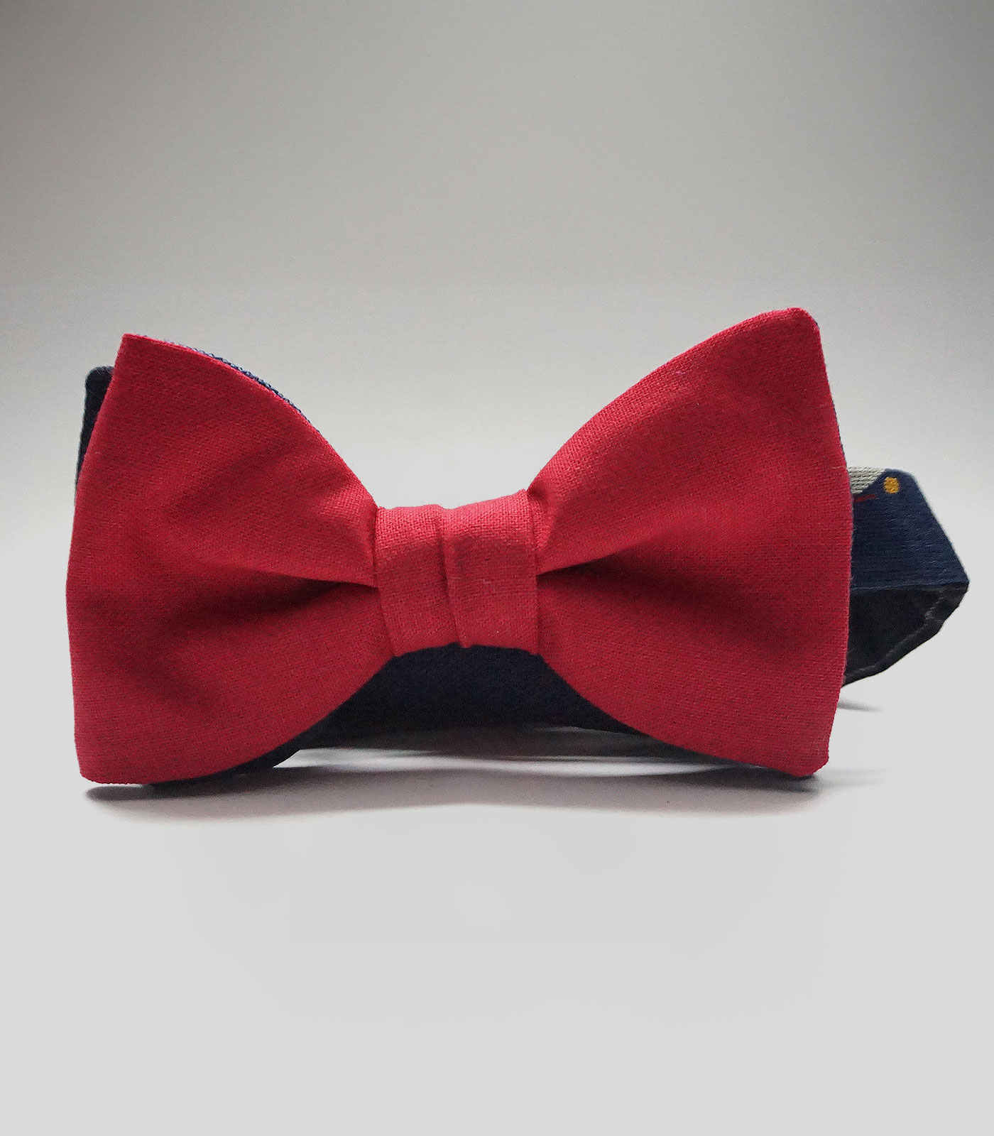 Red Adjustable Bow Tie - Image 2